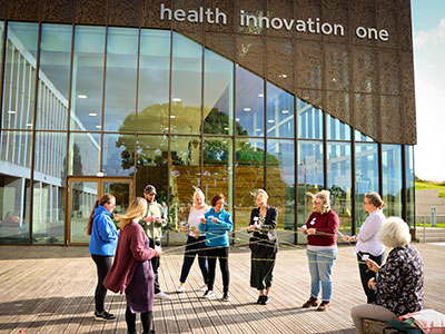 Outdoor learning session for our community of educators