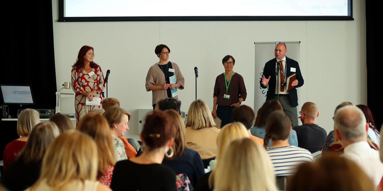 MBC Partnership Board presenting at MBC Conference