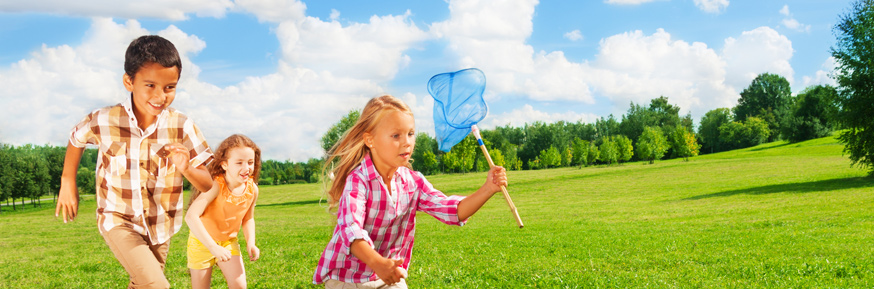 People in motion are often depicted moving from left to right