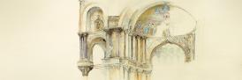 John Ruskin: North West Porch of St Mark’s, Venice, 1877
