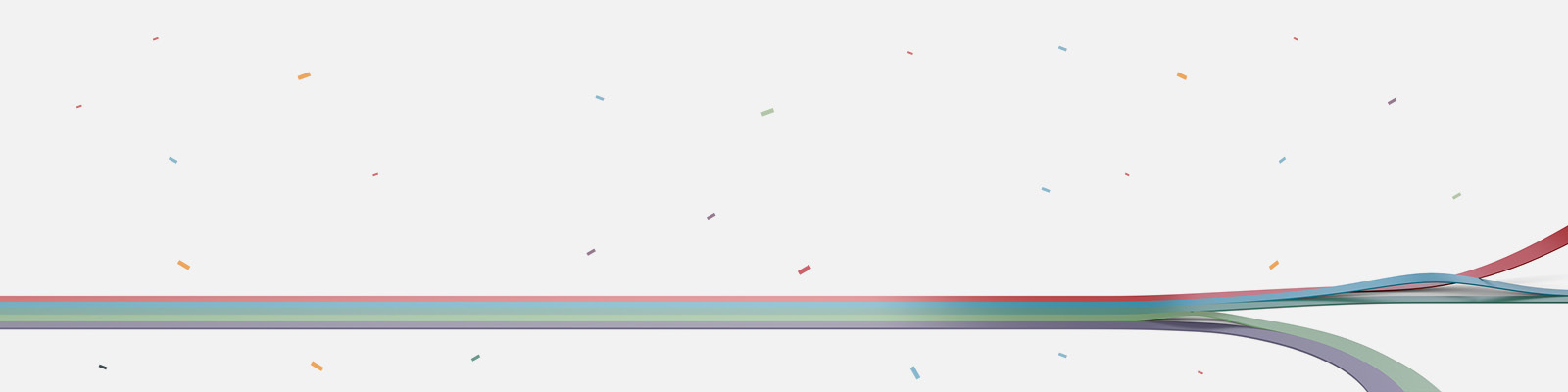 Confetti celebration.