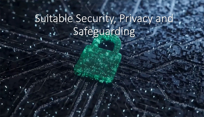 A picture of a padlock