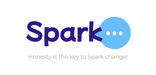 An image of a company logo that reads 'Spark'