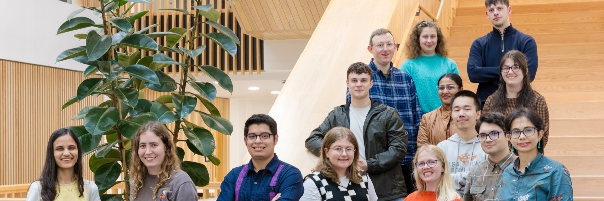A group shot of a STOR-i MRes cohort
