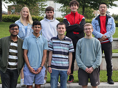 Image of smiling summer researcher cohort