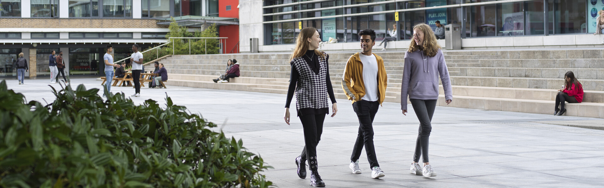 An image showing alexandra square at night time