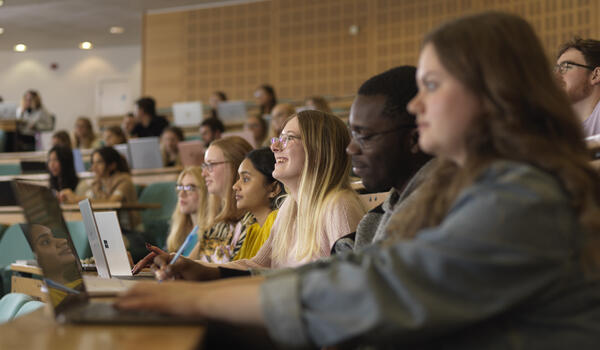 Students in a lecture